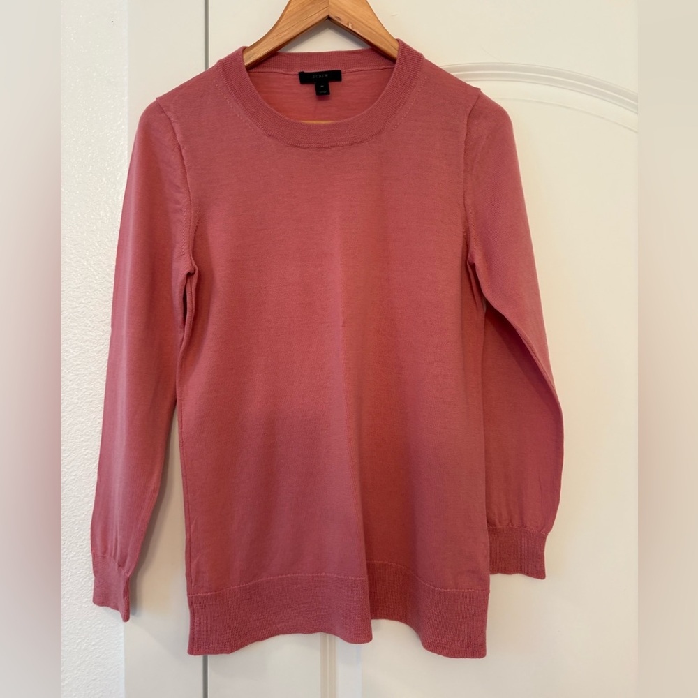 J. Crew 100% Merino wool Knit Top